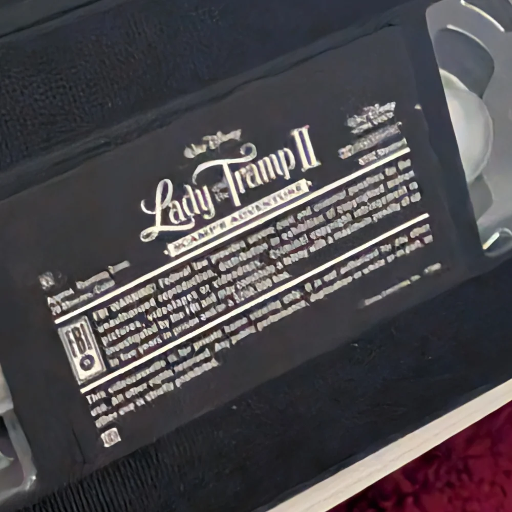 Lady and the Tramp II VHS
